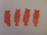 176sp Scrubby Dog Face Chocolate or Hard Candy Lollipop Mold